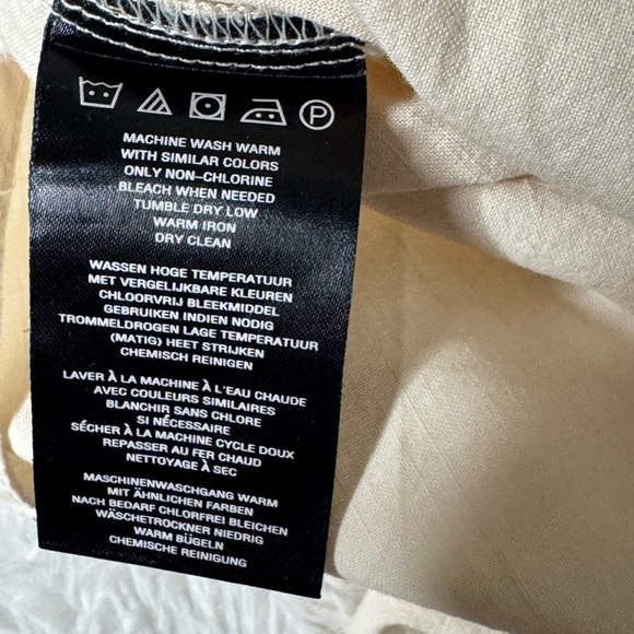 Harley-Davidson Vintage Button-Up Shirt – Size S (Tan, 2008) - Picture 6 of 6